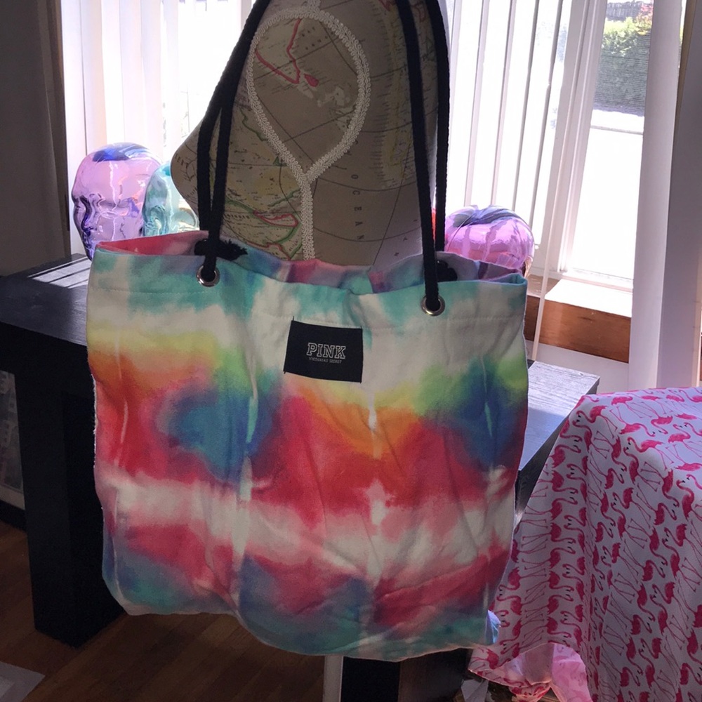 BNIP VS PINK TOWEL IN TOTE